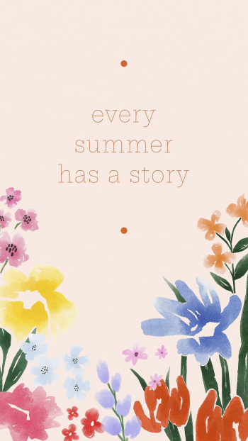 Summer quote mobile wallpaper, watercolor | Free Photo - rawpixel
