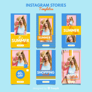 Summer sale instagram stories templates Summer sale instagram stories templates