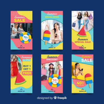 Summer sale instagram stories templates Summer sale instagram stories templates