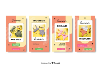 Summer sale instagram stories templates Summer sale instagram stories templates