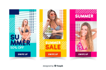Summer sale instagram stories templates Summer sale instagram stories templates
