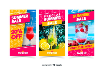 Summer sale instagram stories templates Summer sale instagram stories templates
