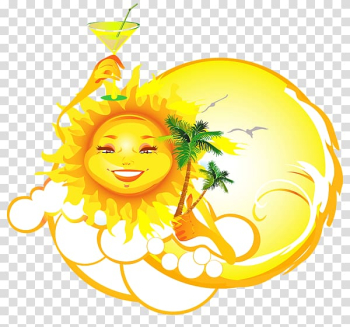 Summer , sun transparent background PNG clipart Summer , sun transparent background PNG clipart