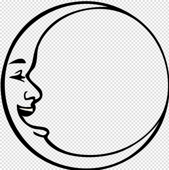 Sun and moon rotate clip art freeuse stock black and white - RR ...