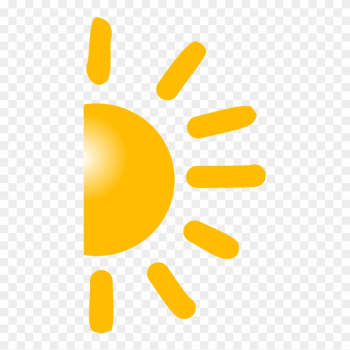 Sun Clipart Half Sun - Salute To The Sun Sun Clipart Half Sun - Salute To The Sun