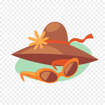 Sun hat Sunglasses Image - associate design element Sun hat Sunglasses Image - associate design element