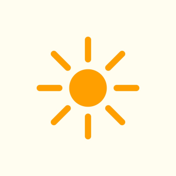 Sun icon psd symbol Sun icon psd symbol