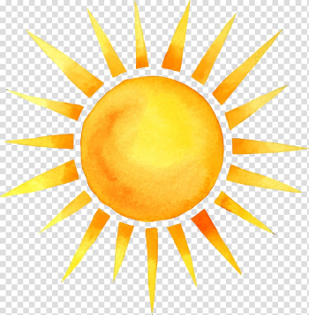 Sun illustration, Harrisburg North Bay Job hunting Student, Cartoon hand-painted summer sun transparent background PNG clipart