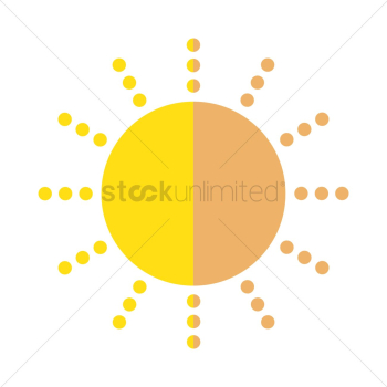 Sun symbol Sun symbol