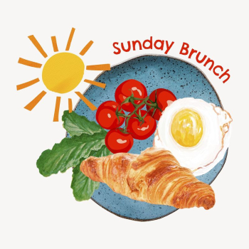 Sunday brunch, cute breakfast remix | Free Photo - rawpixel Sunday brunch, cute breakfast remix | Free Photo - rawpixel