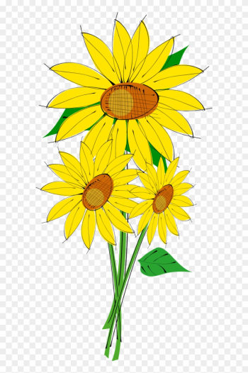 Sunflower Clipart - Sun Flowers Clip Art