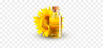 Sunflower Oil Png Image With Transparent Background - Sunflower Baby Massage Oil