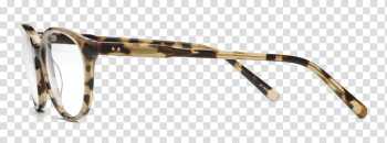 Sunglasses Ace & Tate クリエイティブデザイナー Goggles, Havana leaves transparent background PNG clipart