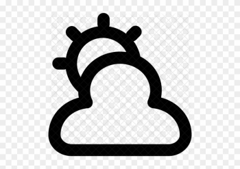 Sunny Icon - Sunny Cloud Sunny Icon - Sunny Cloud