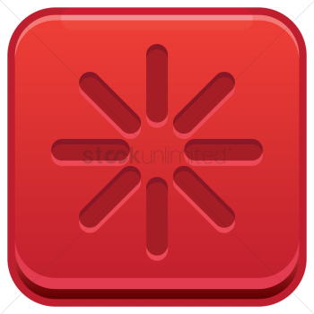 Sunny weather button Sunny weather button