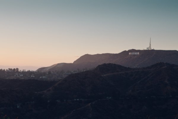 Sunrise Beyond The Hollywood Hills Sunrise Beyond The Hollywood Hills