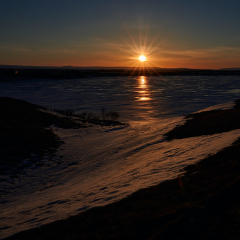 Sunset at Myvatn lake, Nort Iceland Sunset at Myvatn lake, Nort Iceland