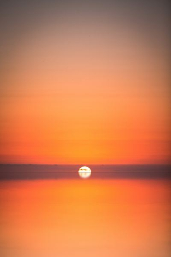 sunset on ocean sunset on ocean