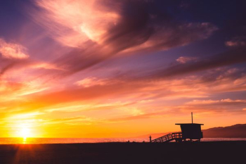 sunset scenery sunset scenery