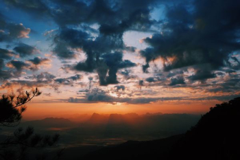 sunset scenery sunset scenery
