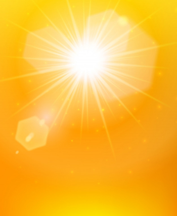 Sunshine background orange poster Sunshine background orange poster