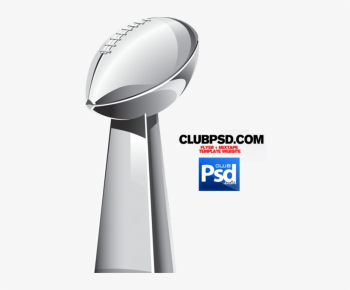 Super Bowl Trophy - Football Super Bowl 2018 Transparent PNG ...
