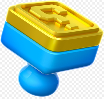 Super Mario 3d World, Super Mario 3d Land, Mario Bros, Yellow, Plastic PNG