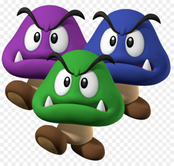 Super Mario Bros. Bowser Paper Mario New Super Mario Bros - goomba poster 