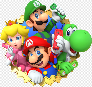 Super Mario, Mario Party 10 Mario Bros. Mario & Luigi: Superstar Saga Wii Party, super mario bros, nintendo, video Game, material png