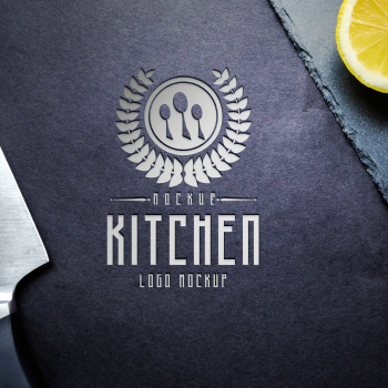 Superb Restaurant Logo Mockup - Graphicfolks