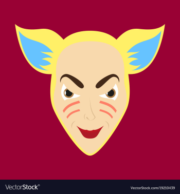 Superhero animal cartoon flat vector image Superhero animal cartoon flat vector image