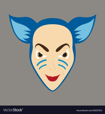 Superhero animal cartoon flat vector image Superhero animal cartoon flat vector image