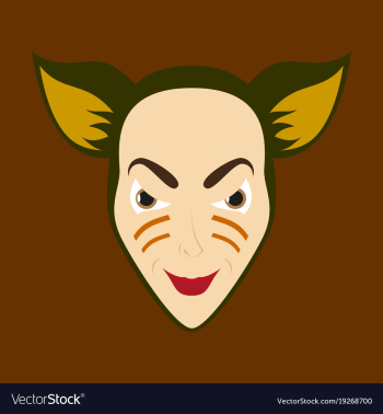 Superhero animal cartoon flat vector image Superhero animal cartoon flat vector image