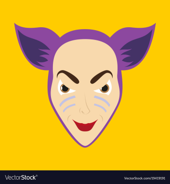 Superhero animal cartoon flat vector image Superhero animal cartoon flat vector image
