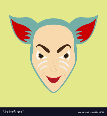 Superhero animal cartoon flat vector image Superhero animal cartoon flat vector image
