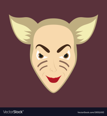 Superhero animal cartoon flat vector image Superhero animal cartoon flat vector image