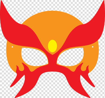 Superhero Mask Template Masquerade ball Halloween costume, mask transparent background PNG clipart