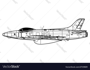 Supermarine swift vector image