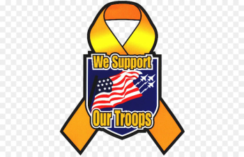 Support our troops Military Soldier Rainier Lighting & Electric Supply Inc Yellow ribbon - support graphic 
