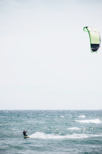 Surfing With Kite Surfing With Kite