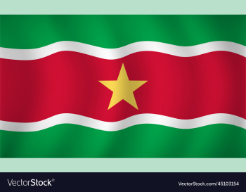 suriname flag background