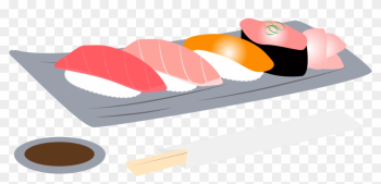Sushi Assortment - Japanese Food Cartoon Png