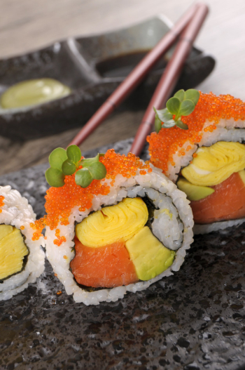 Sushi california roll Sushi california roll