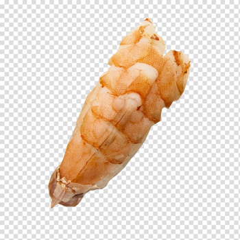 Sushi Caridea Makizushi Smoked salmon Shrimp, bread roll transparent background PNG clipart