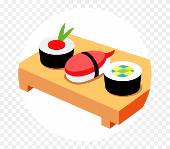 Sushi Japanese Cuisine - Japanese Food Clip Art Sushi Japanese Cuisine - Japanese Food Clip Art