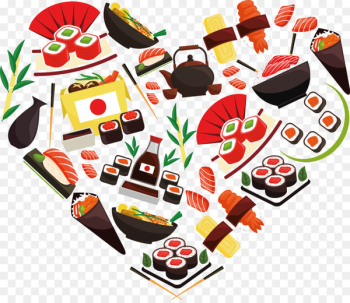 Sushi Seafood Japanese Cuisine - Sushi made of sushi 