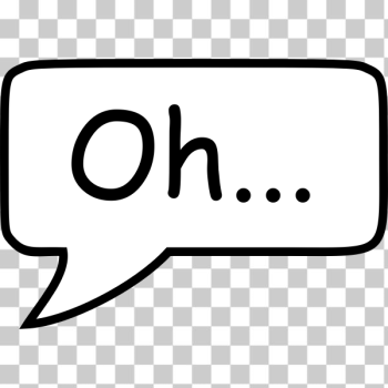 SVG 039039Oh039039 speech bubble SVG 039039Oh039039 speech bubble