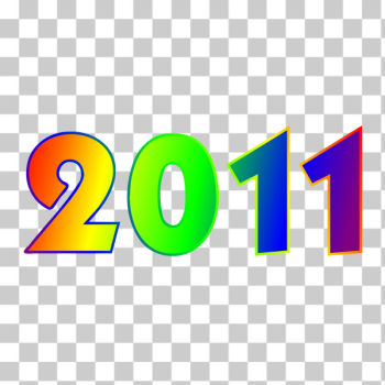 SVG 2011 rainbow sign