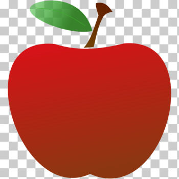 SVG 2D red apple vector drawing SVG 2D red apple vector drawing