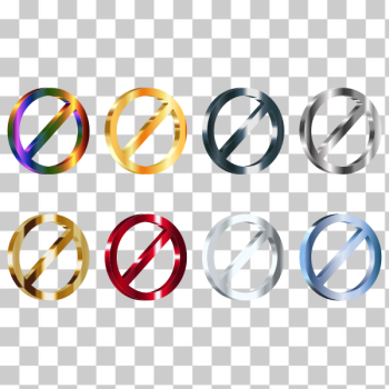 SVG 3D No Signs SVG 3D No Signs